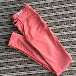 RAG & BONE MID-RISE SPICED CORAL JEANS